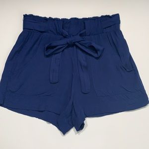 Indigo Rein Tie Waist Shorts
